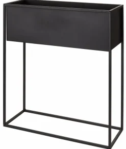 Supports Pour Plantes^CASA LARGO Pot De Fleurs Noir
