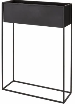 Supports Pour Plantes^CASA LARGO Pot De Fleurs Noir