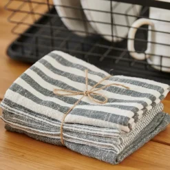 Torchons^CASA LAURENT Torchon Set De 3 Brun