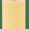 Bougies Led^CASA LED Bougie Avec LED Brun