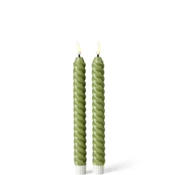 Bougies Led|Bougies^CASA LED Bougie Dîner Led Vert
