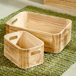 Boîtes De Rangement|Caisses^CASA LIGNO Caisse Naturel