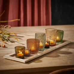 Porte-Bougies^CASA LINDO Set Partylight 8 Pièces Diverses Couleurs