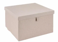 Sacs Shopping^CASA LINOLUX Sac De Rangement XL Avec Fermeture éclair Beige