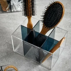 Accessoires Lavabo^CASA LUXACRYL Organisateur Transparent