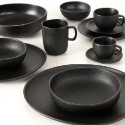 Tasses^CASA MAGMA Tasse Et Soucoupe 20 CL Noir