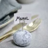 Porte-Noms^CASA MARBLE Porte-nom Blanc