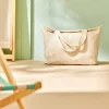 Sacs Shopping^CASA MARIO Sac à Longues Anses Beige