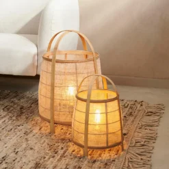 Lampes De Table^CASA MAYA Lampe De Table Naturel