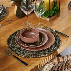 Sets De Table^CASA MIA Set De Table Noir