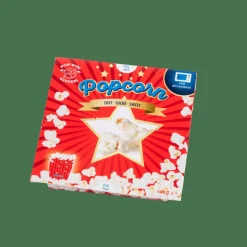 Alimentation^CASA MICROPOP Pop-corn Pour Four à Micro-ondes Multicolore