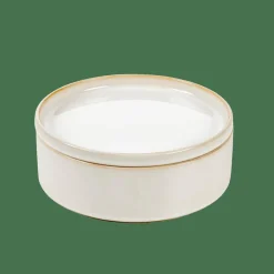 Assiettes^CASA MINERAL MARBLE Assiette Blanc