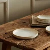 Assiettes^CASA MINERAL MARBLE Assiette Blanc