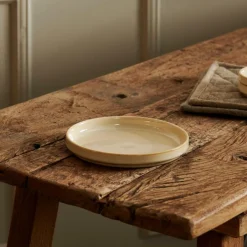 Assiettes^CASA MINERAL SAND Assiette Beige