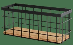 Decoration Murale^CASA MODULAR Panier En Fil Noir