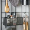 Decoration Murale^CASA MODULAR Panier En Fil Noir