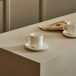 Tasses^CASA MOON Tasse Et Soucoupe Expresso 9 CL Blanc