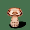 Porte-Bougies|Automne^CASA MUSHROOM Support Bougie Chauffe-plat Brun