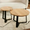Tables Basses^CASA NAVORA Table D'appoint Naturel