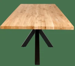 Tables À Manger^CASA NEW OAK Pied De Table Noir