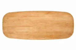 Tables À Manger^CASA NEW OAK Pieds De Table A Noir