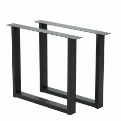 Tables À Manger^CASA NEW OAK Pieds De Table A Noir