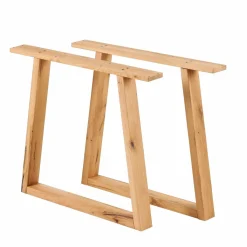 Tables À Manger^CASA NEW OAK Pieds De Table Noir