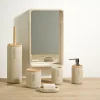 Accessoires Lavabo^CASA NEW RESIN Gobelet Naturel