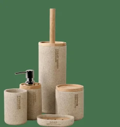 Accessoires Lavabo^CASA NEW RESIN Gobelet Naturel