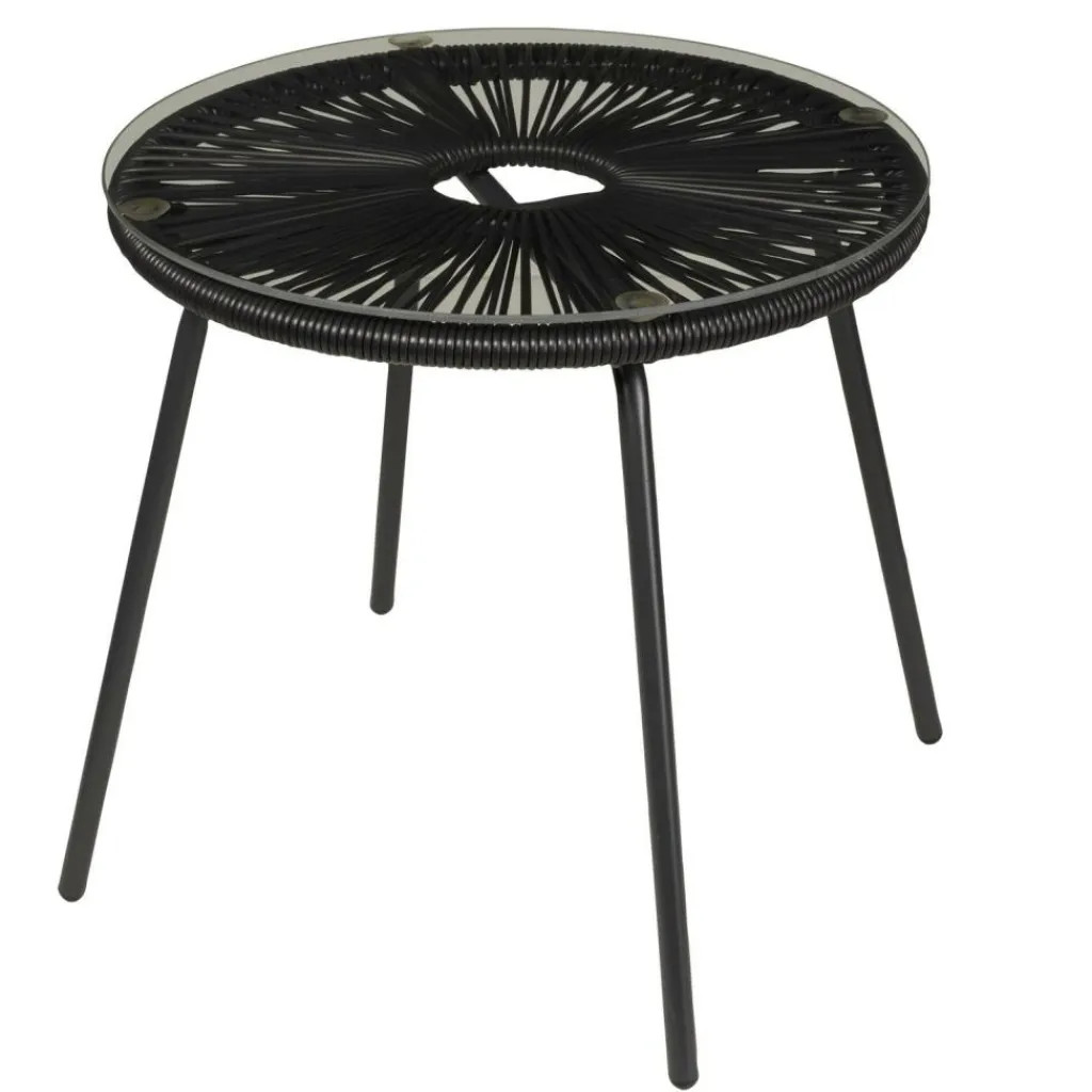 Fauteuils De Jardin|Salon De Jardin^CASA PAPAYO & ACAPULCO Salon De Jardin Noir