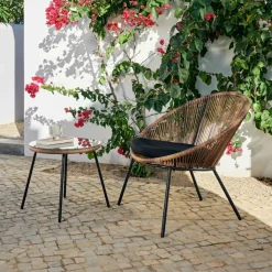 Fauteuils De Jardin|Salon De Jardin^CASA PAPAYO & ACAPULCO Salon De Jardin Natural
