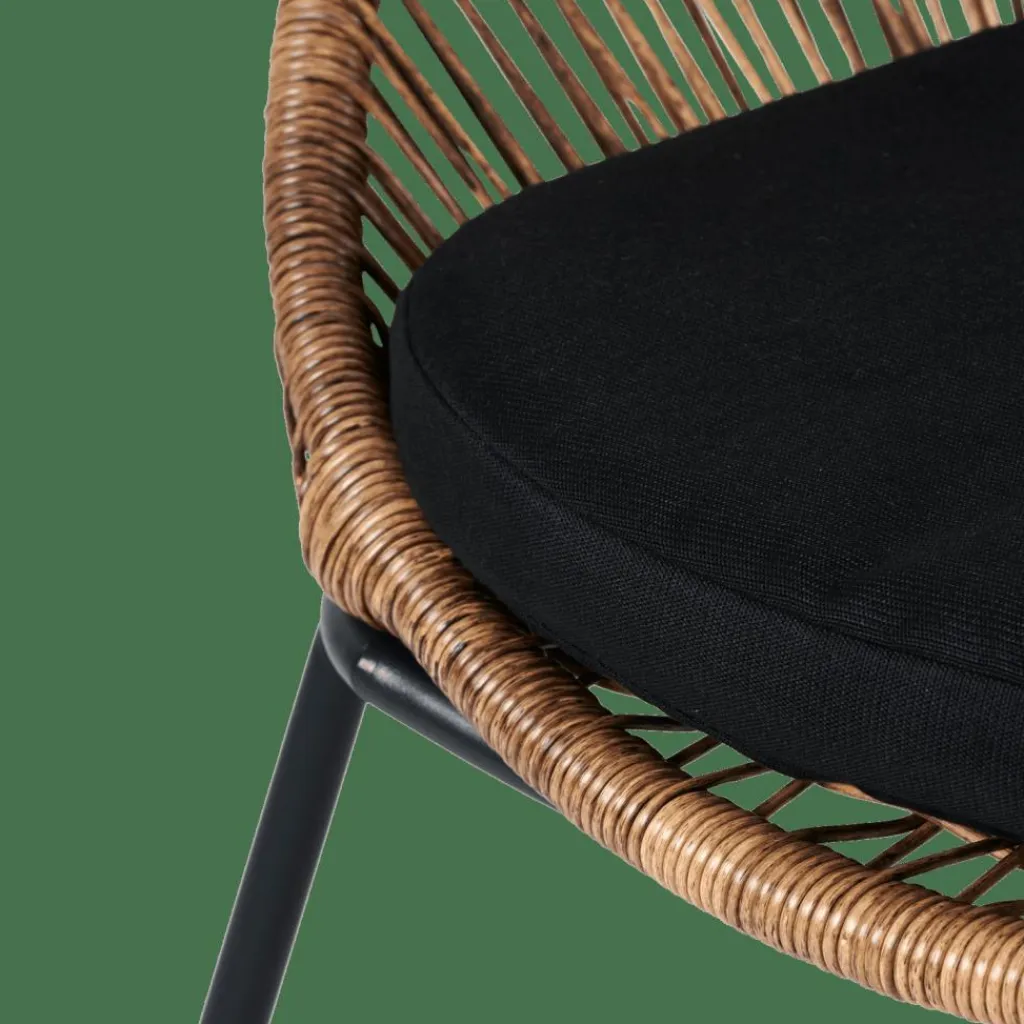 Fauteuils De Jardin^CASA PAPAYO Chaise Lounge Avec Coussin Naturel