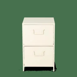 Commodes^CASA PHARMA Armoire à 2 Tiroirs Sable