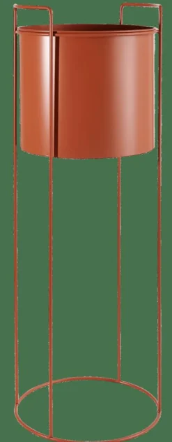 Supports Pour Plantes^CASA PLUTO Pot De Fleurs Terre Cuite