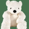 Kids^CASA POLA Ours Blanc Peluche Blanc