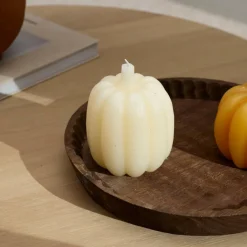 Halloween|Automne^CASA PUMPKIN Bougie Ivoire