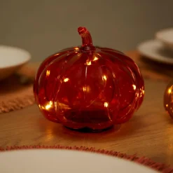 Halloween|Automne^CASA PUMPKIN Lampe Déco Orange