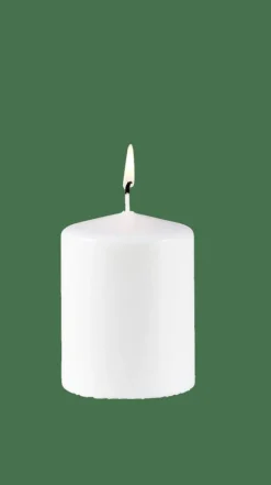 Bougies^CASA PURE Bougie Cylindrique Blanc