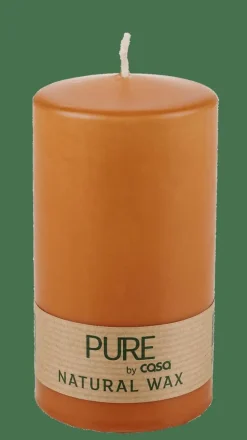 Bougies^CASA PURE Bougie Cylindrique Caramel