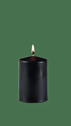 Bougies^CASA PURE Bougie Cylindrique Noir