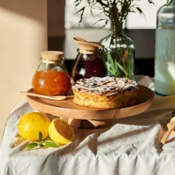 Plats À Servir^CASA PURE LUXURY Support à Cake Naturel