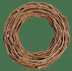 Fleurs Artificielles^CASA RATTAN Couronne Naturel