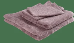 Gants De Toilette^CASA RECYCLE Gants De Toilette Set De 2 Mauve