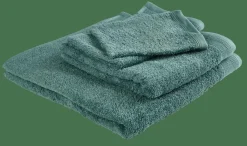 Gants De Toilette^CASA RECYCLE Gants De Toilette Set De 2 Aqua