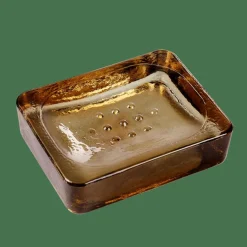 Accessoires Lavabo^CASA RECYCLE Porte-savon Brun