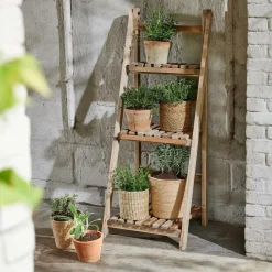 Supports Pour Plantes^CASA RECYCLE Support à Plantes Naturel