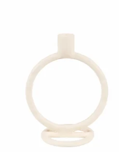 Bougeoirs^CASA RINGS Bougeoir Brun Clair