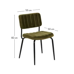 Chaises De Salle À Manger^CASA ROXY Chaise De Salle à Manger Largeur : 46cm