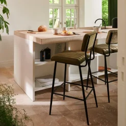 Chaises De Bar^CASA ROXY Tabouret De Bar Profondeur : 44cm
