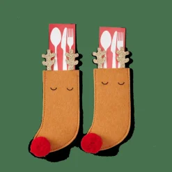 Pochettes À Couverts^CASA RUDOLPH Sachet Pour Couverts Brun